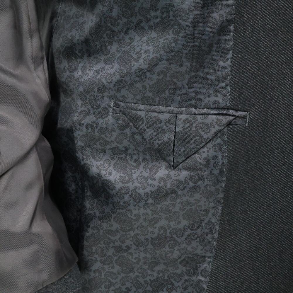 Ralph Lauren Sport Coat Mens 42L Gray Jacket Blazer Lined Preppy Career - Picture 13 of 16